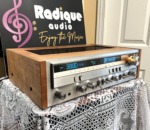 Pioneer SX-3700 blue Fluoroscan digital display and silver faceplate — Radique Audio
