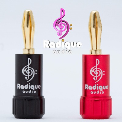 Radique Audio Banana Plug Installation