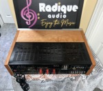 Sansui Z-9000X receiver — rear three-quarter view showing speaker terminals and inputs