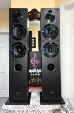 Sony SS-CS3 3-Way 4-Driver Floor Standing Tower Speakers Pair