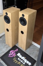 Tannoy Mercury F3 Slim Floorstanding Speakers — Apple Finish - Image 2