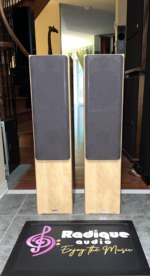Tannoy Mercury F3 Slim Floorstanding Speakers — Apple Finish - Image 3