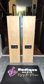 Tannoy Mercury F3 Slim Floorstanding Speakers — Apple Finish - Image 4
