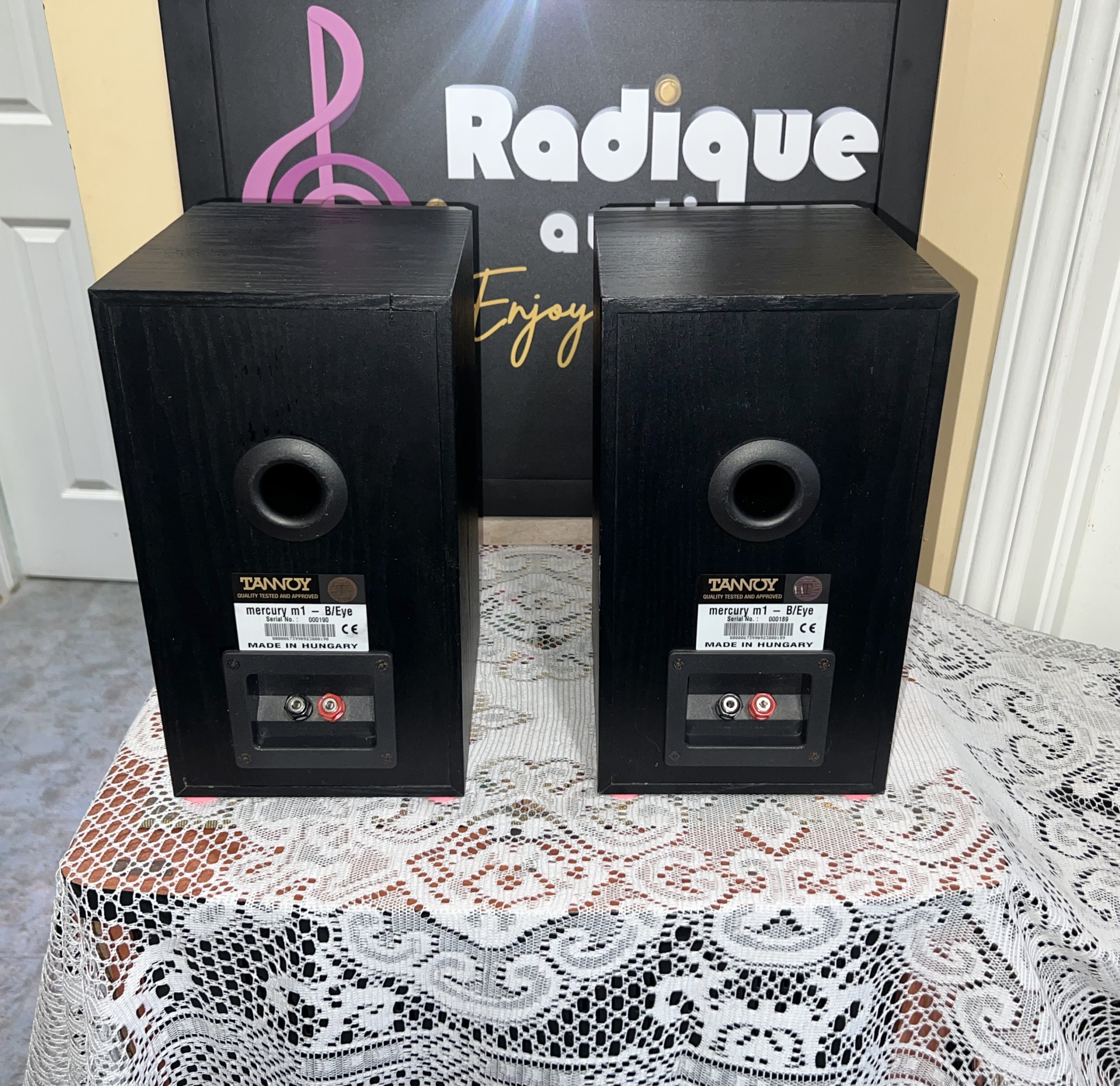 Tannoy Mercury m1 EISA Award Bookshelf Speakers — Radique