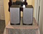 Attractive Tannoy Bookshelf Speakers in Dark Oak Mercury mx1 - Image 3
