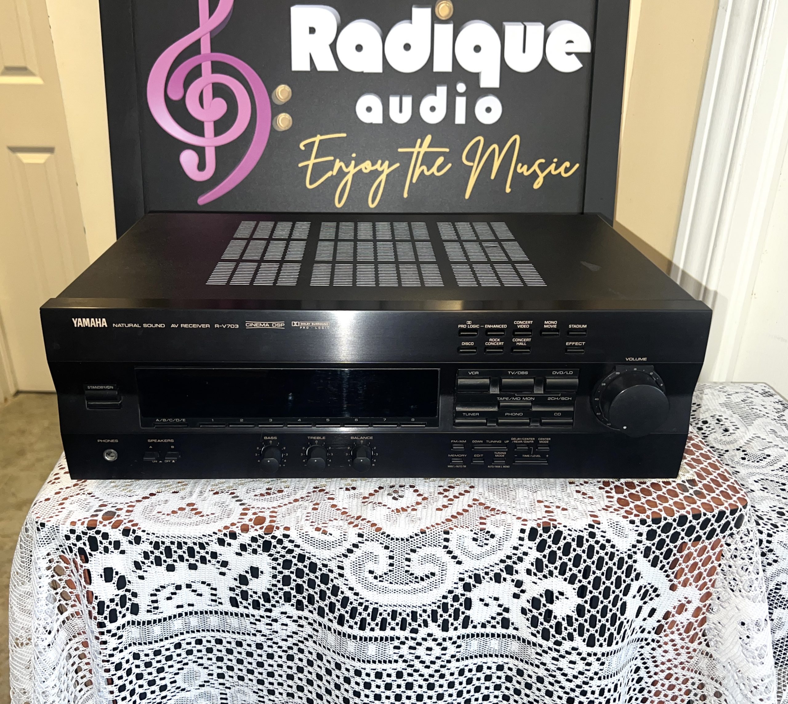 Yamaha-R-V703-1-p3 Yamaha R-V703 5.1 AVR 280 Watts — Cinema DSP, Phono - Image 1