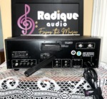 Rear panel of the Marantz 2130 with the Model No. 2130 plate, FM 75 ohm and 300 ohm antenna terminals, scope input and output RCA jacks and AC outlet