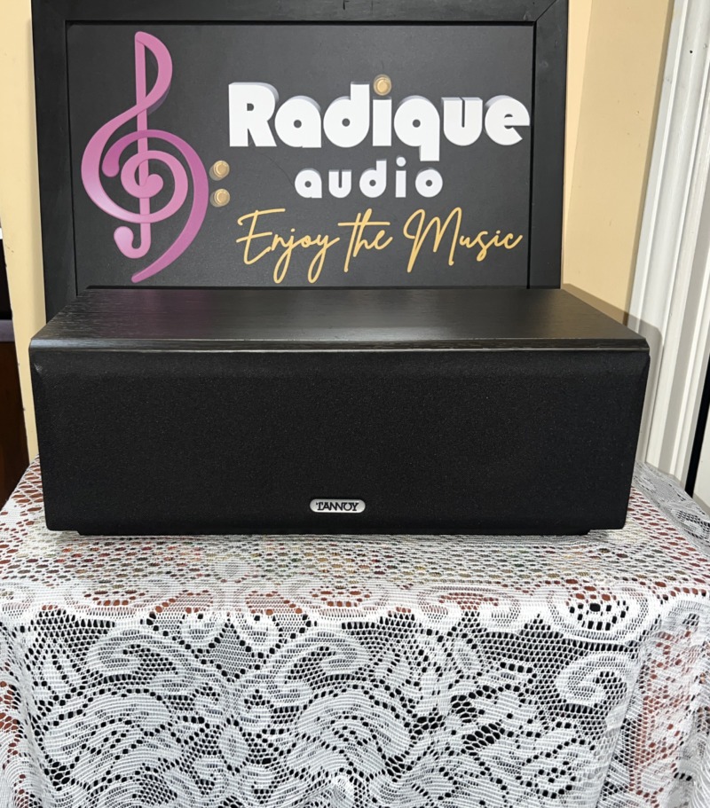 Tannoy Mercury mxC-M Center Speaker – Dark Oak, 90 dB