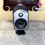 Single Heavy B&W Satellite Speaker w/ Shelf Stand M-1