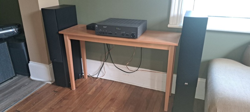 Dave G.’s PSB Image 4T tower speakers and NAD 3240PE amplifier