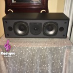 Front Ported Canadian Made Center Speaker from Energy EC-100