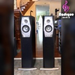 Beautiful Infinity Interlude Series Towers w/ Powered Subs IL50
