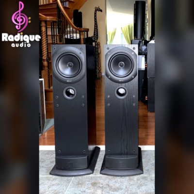Great Sounding KEF Towers with UNI-Q, Made in England Q30
