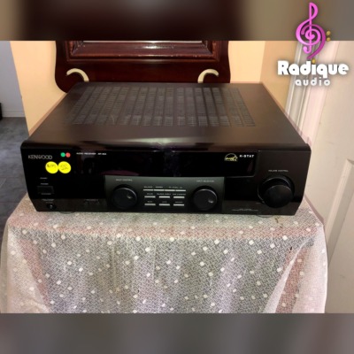 Kenwood AR-404 Stereo Receiver – 100 WPC, Phono, Sub Out