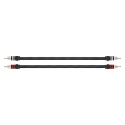 Pair of Kimber Kable Hero interconnects terminated with Ultraplate Black RCA plugs