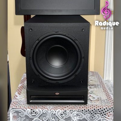 Klipsch RPW-10 10 Powered Subwoofer — 420W Peak, BASH Amp