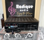 Rear panel of the Marantz 2235 with main and remote speaker terminals, AC outlets, FM antenna bar, and tape, aux and phono RCA inputs