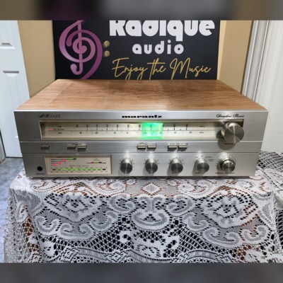 Marantz MR 1135 Stereo Receiver - 30 WPC w Custom Cherry Cabinet