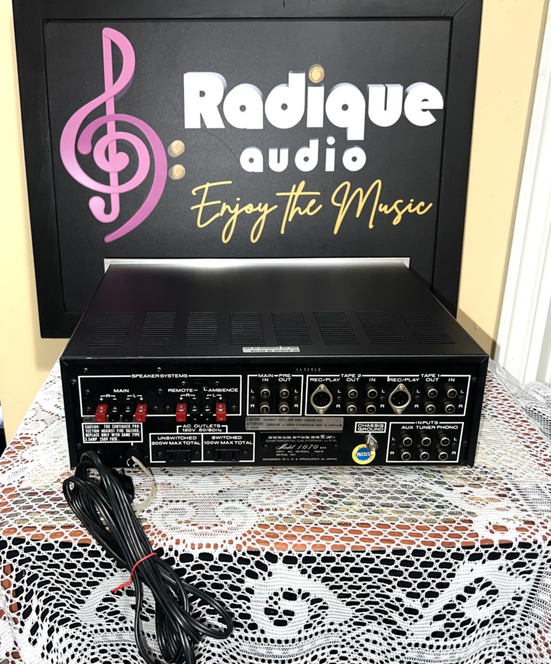 Marantz 1070 Vintage Integrated Amplifier – 35 WPC, Serviced - Radique