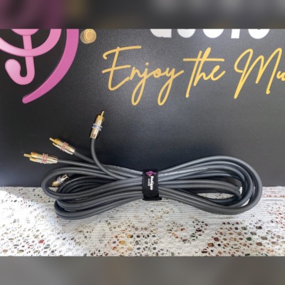 Monster Dual RCA Cable 3.5m Gold-Contact Interconnects Interlink
