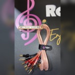 4' 14 AWG Monster XP Cables w/ Spades & Banana Plugs