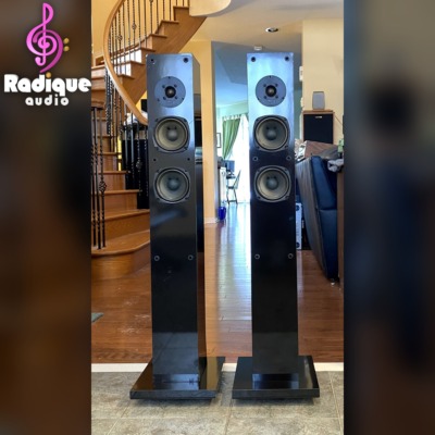 Great Sounding NHT 3-Driver Slim Towers VT-1