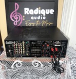 Rear panel of the Pioneer VSX-D903S showing banks of RCA audio and video jacks, S-video connections and red speaker terminals