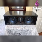Large, Heavy TOTL Polk Center Channel w/ Real Wood CSi40