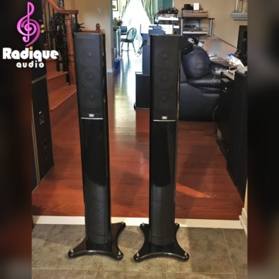 Attractive Sinclair Sculptura Series Slim Towers AV2