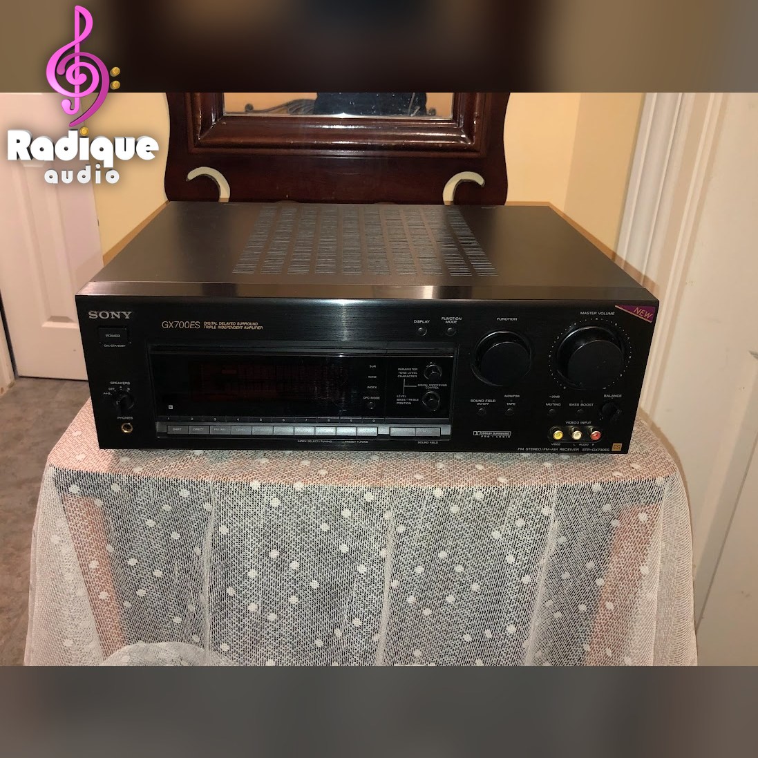 Sony-STR-GX700ES-1-Thumb-Logo Sony ES 260 Watt 5.1 Receiver with Phono STR-GX700ES