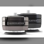 IsoAcoustics GAIA I Neo speaker isolators for floor-standing speakers and subwoofers up to 220 lbs per set.