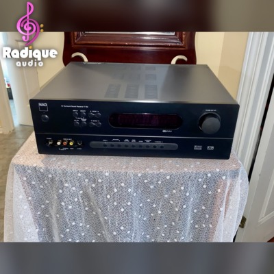 High Quality NAD 250 Watt 5.1 Receiver w/ Remote AVR T744