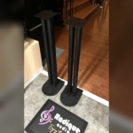 Omage 42.5" Dual-Pillar Speaker Stands – Matte Black