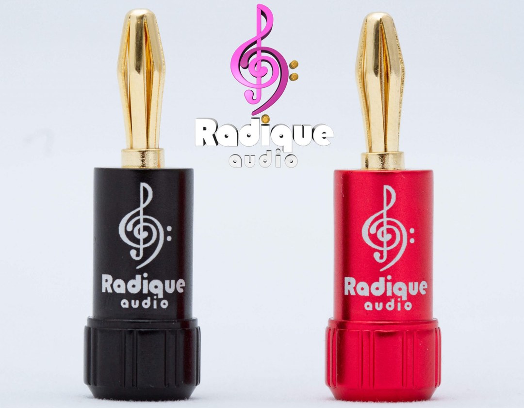 Radique Audio Banana Plugs