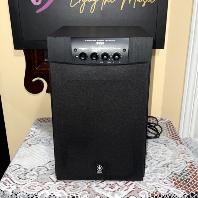 Yamaha YST-SW105 Active Servo Subwoofer — Compact 100W